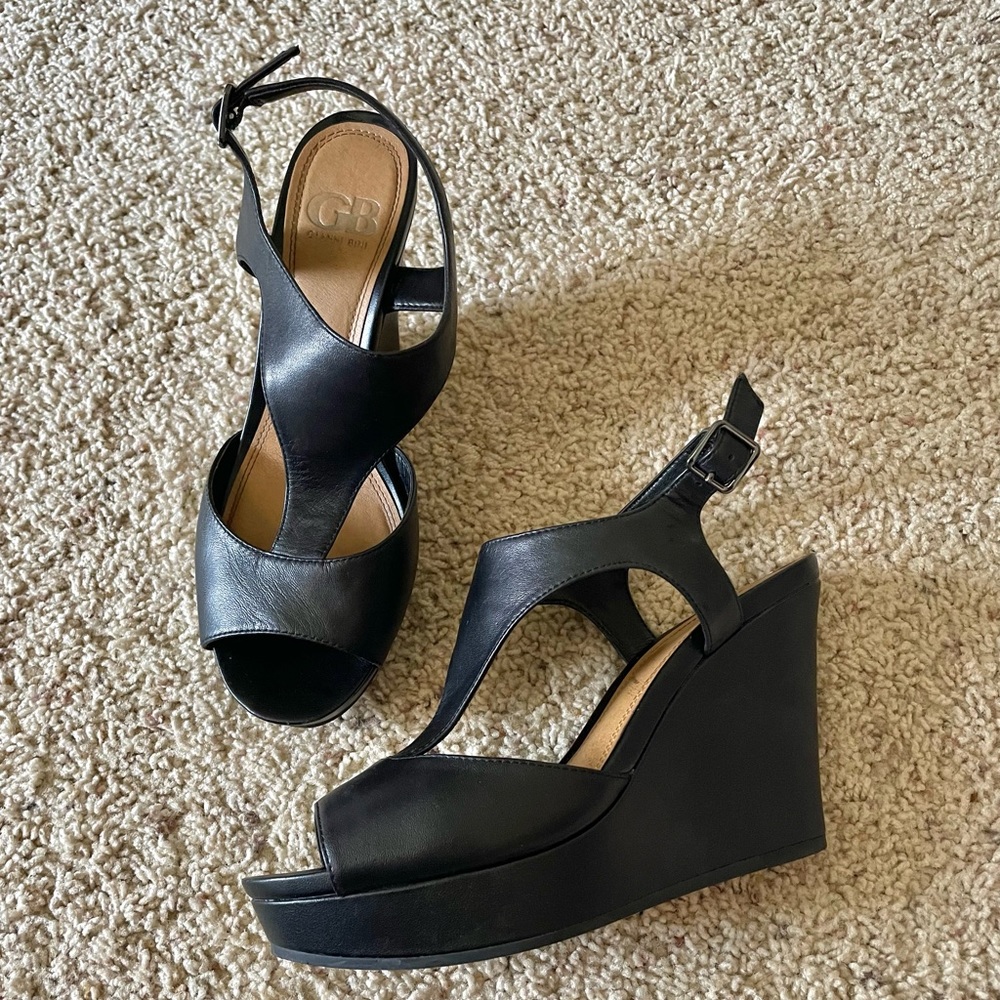 Gianni Bini Open Toe Wedges Womens 8.5